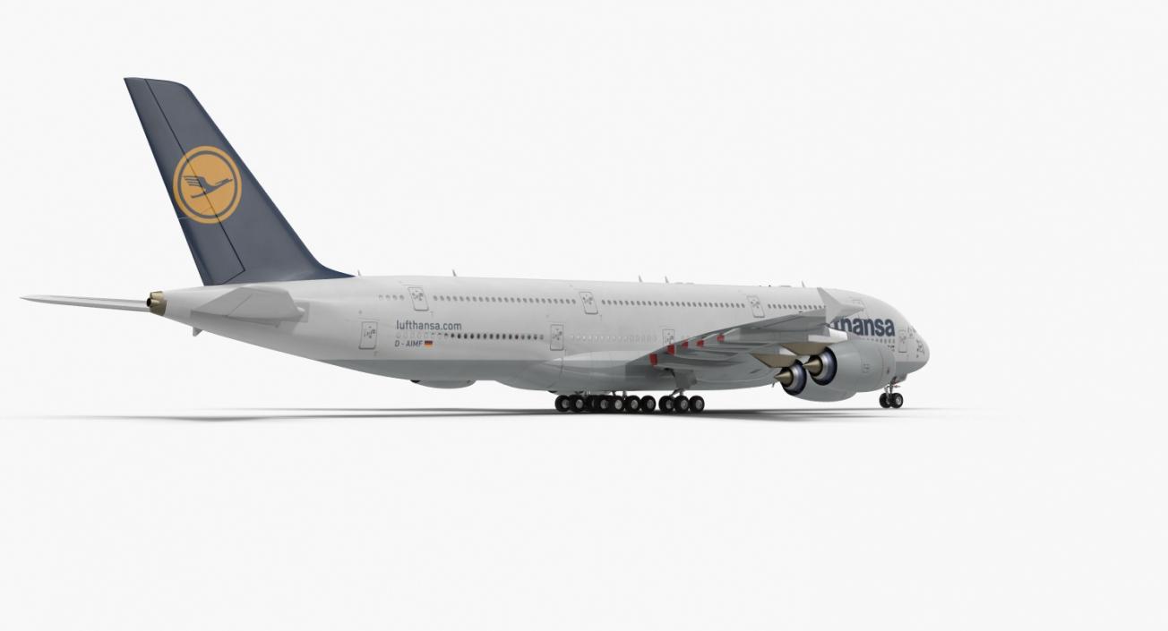 Airbus A380-1000 Air France 3D